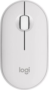 Миша бездротова Logitech Pebble Mouse 2 M350s (910-007013) біла