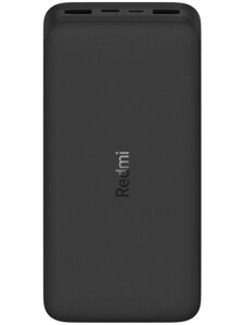 Зовнішній акумулятор Xiaomi redmi 20000 mAh чорний