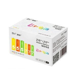 Батарейки ZMi Rainbow Z15 AA/Z17 AAA batteries (12+12 шт.) (LR24)