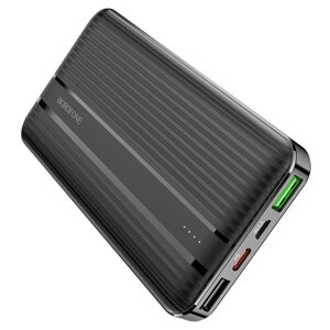 Зовнішній акумулятор BOROFONE BJ9 10000 mAh power bank чорний