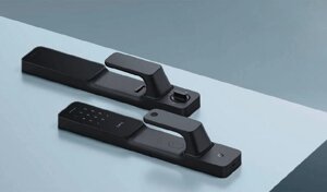 Розумний дверний замок Xiaomi Mi Home (Mijia) Smart Door Lock Push-Pull Black