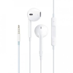 Навушники Foxconn earpods для iPhone — дротова гарнітура 3.5 мм біла