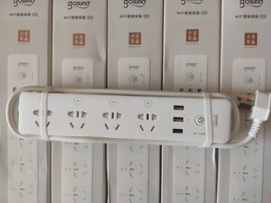 Розумний мережевий фільтр подовжувач Xiaomi Gosund Smart Power Strip CP5