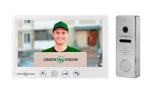 Домофон комплект з Wi-Fi контролером і двома моніторами GreenVision GV-512