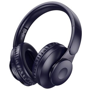 Навушники HOCO Enjoy BT headset W45 46h повнорозмірні сині