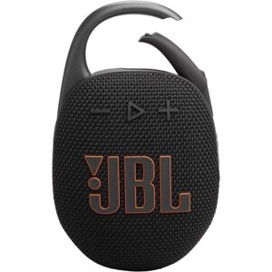 Портативна акустика JBL Clip 5 (JBLCLIP5BLK) бездротова колонка з кліпсою чорна