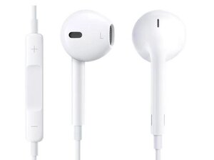 Наушники-гарнитура Apple Earpods Remote Mic for iPhone 5/5S White MD827