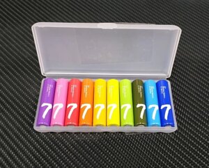 Батарейки ZMI AAA bat Alkaline ZI7 Rainbow (NQD4001RT) набір 10 штук