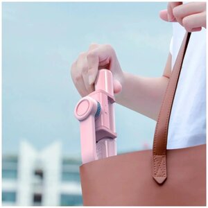 Монопод-трипод Baseus Lovely Uniaxial Bluetooth Folding Stand Selfie Stabilizer Pink