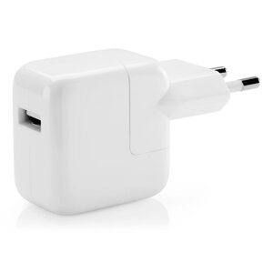 Зарядний пристрій Apple 12W Power Adapter EU (євровилка) MD836