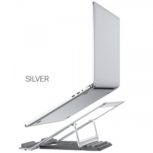 Підставка для ноутбука Hoco PH37 Excellent aluminum alloy folding laptop stand від компанії da1 - фото 1