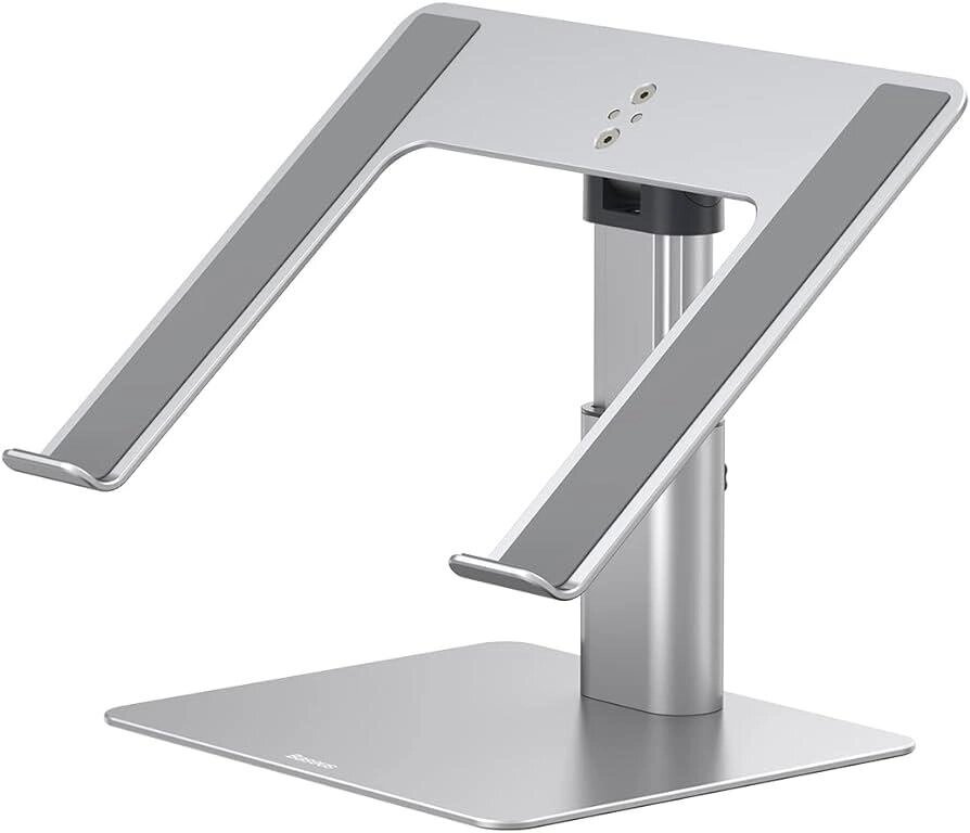 Підставка настільна для ноутбука Baseus Metal Adjustable Laptop Stand LUJS000012 від компанії da1 - фото 1