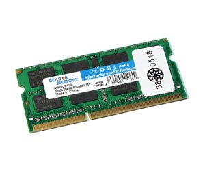 Планка пам'яті для ноутбука sodimm 4 GB DDR3 1600mhz golden memory 1.35 V (box) GM16LS11/4