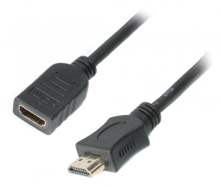 Подовжувач HDMI тато мама 50 см Кабель 2.0 Cablexpert CC-HDMI4X-0.5M від компанії da1 - фото 1