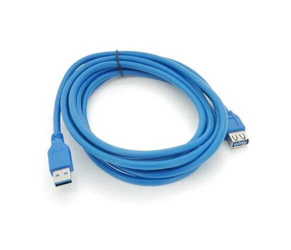 Подовжувач Usb 3.0 AM/AF, 3.0m, Blue від компанії da1 - фото 1