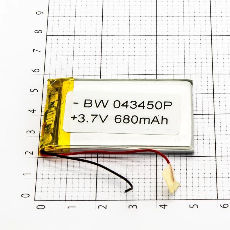 Polymer battery 34*50*3 (800mAh) від компанії da1 - фото 1