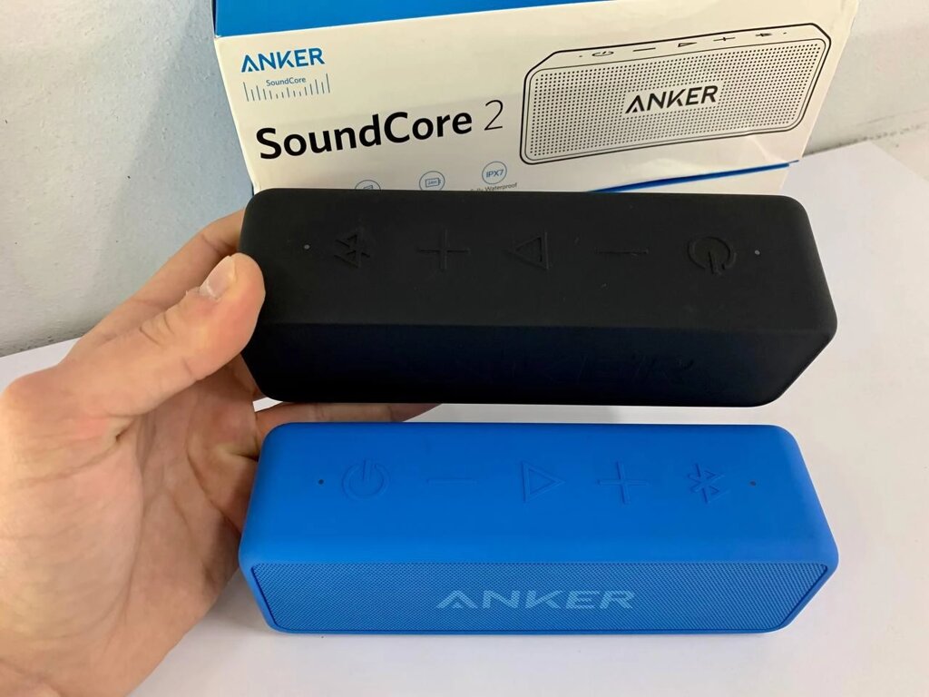 Портативна акустика Anker SoundCore 2 бездротова колонка від компанії da1 - фото 1