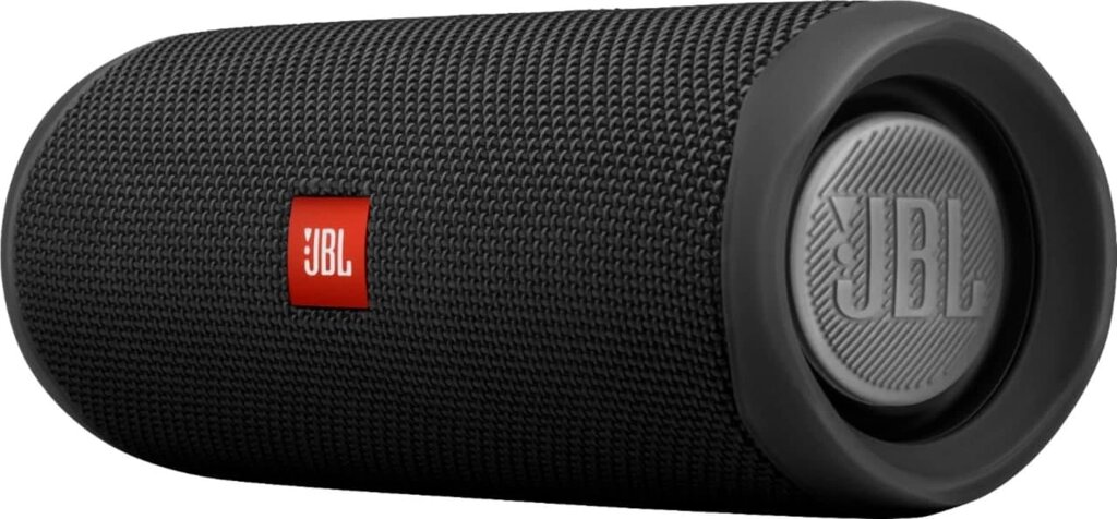 Портативна акустика Jbl Flip 5 бездротова колонка чорна від компанії da1 - фото 1