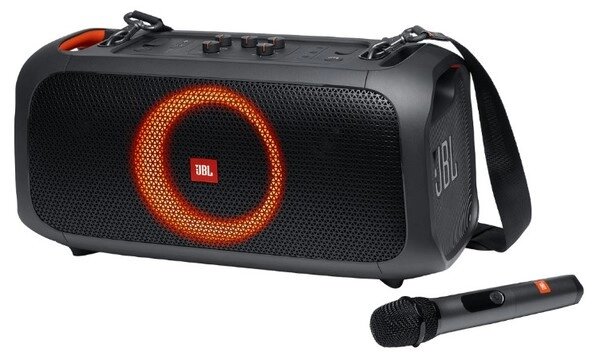 Портативна акустика JBL PartyBox On-The-Go Essential (JBLPBOTGESEU) чорна від компанії da1 - фото 1