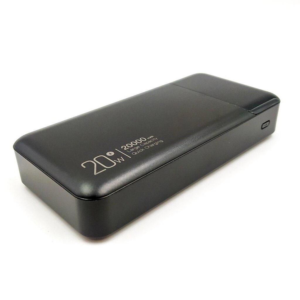 Портативна батарея акумулятор XO PR192 20000 mAh 20W чорний від компанії da1 - фото 1