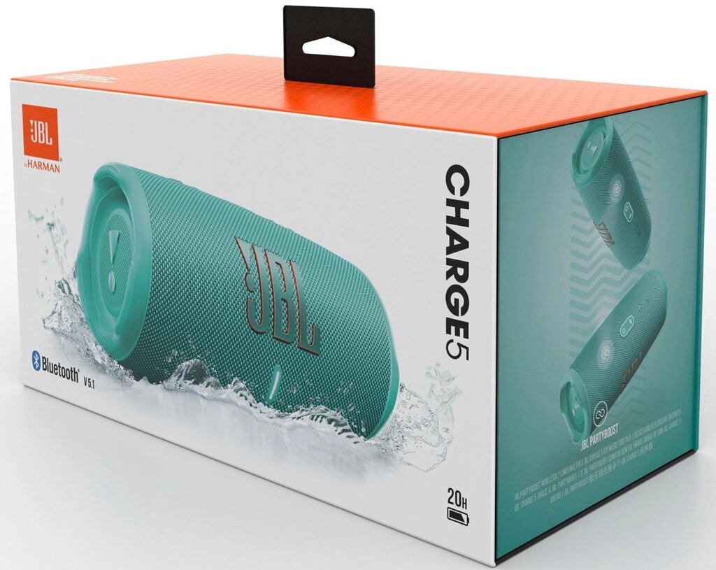 Портативна колонка JBL Charge 5 40w Teal від компанії da1 - фото 1