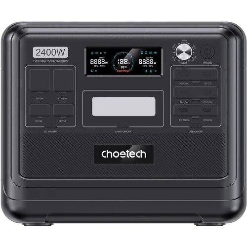 Портативна зарядна станція Choetech 2400W від компанії da1 - фото 1