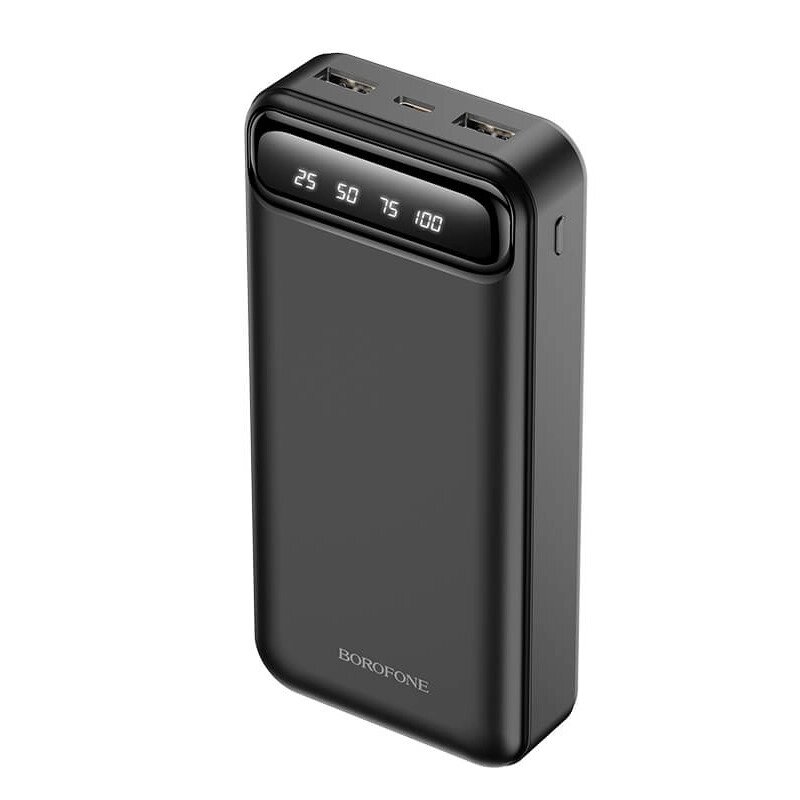 Портативний акумулятор BOROFONE Freeway 20000 mAh BJ14A чорний від компанії da1 - фото 1