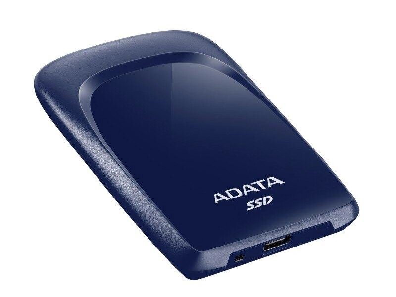 Портативний SSD A-DATA SC680 480GB Portable USB 3.2 Type-C 3D NAND TLC Blue від компанії da1 - фото 1