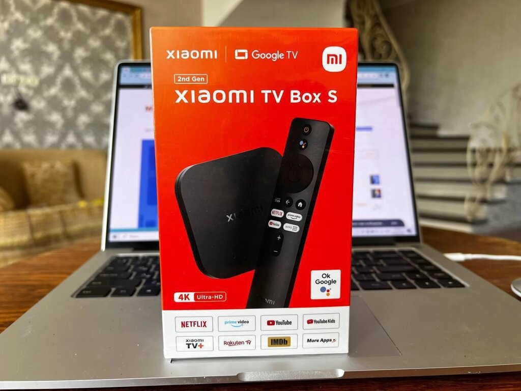 Приставка для телевізора розумна Xiaomi Mi Box S 2nd Gen MDZ-28-AA від компанії da1 - фото 1