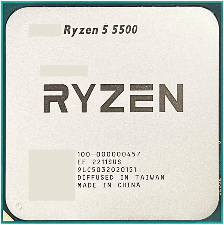 Процесор AMD RYZEN 5 5500 am4 tray 100-000000457 від компанії da1 - фото 1