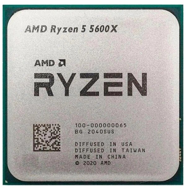 Процесор AMD RYZEN 5 5600X am4 tray 100-0000065 від компанії da1 - фото 1