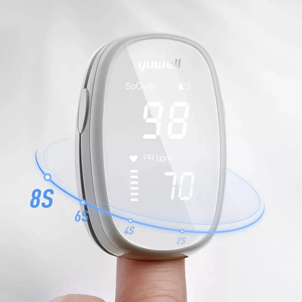 Пульсоксиметр Yuwell Finger Pulse Oximeter YX102 від компанії da1 - фото 1