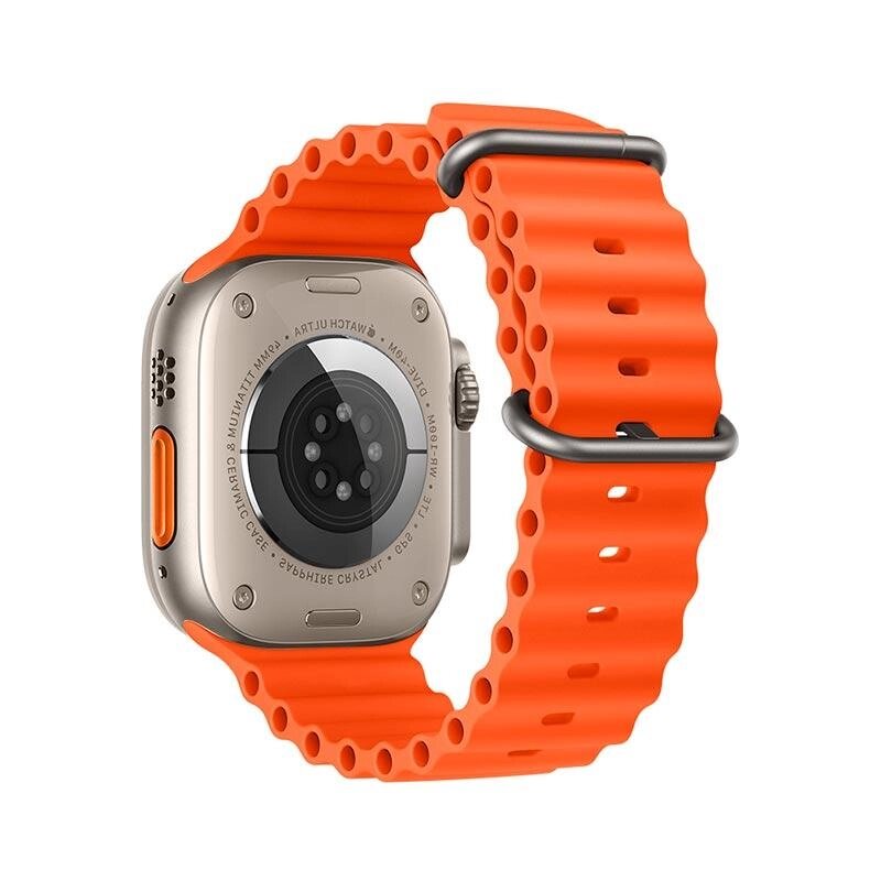 Ремешок HOCO iWatch WA12 Original series marine double buckle silicone strap (38/40/41mm) від компанії da1 - фото 1