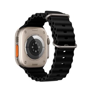 Ремешок HOCO iWatch WA12 Original series marine double buckle silicone strap (42/44/45/49mm)