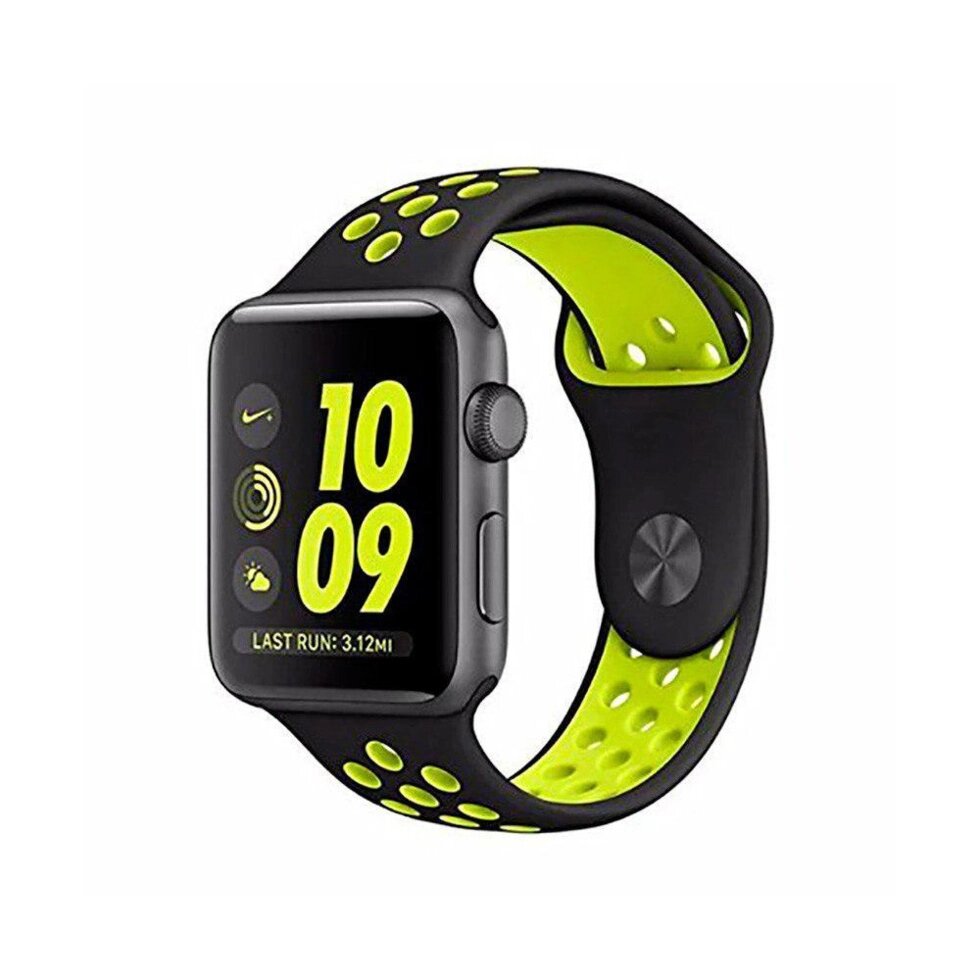 Ремінець змінний Apple Watch 38 мм Silicone Sport від компанії da1 - фото 1