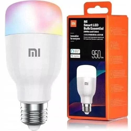 Розумна лампа Mi Smart LED Bulb E27 Wi-Fi Colorful (MJDPL01YL, GPX4021GL) від компанії da1 - фото 1