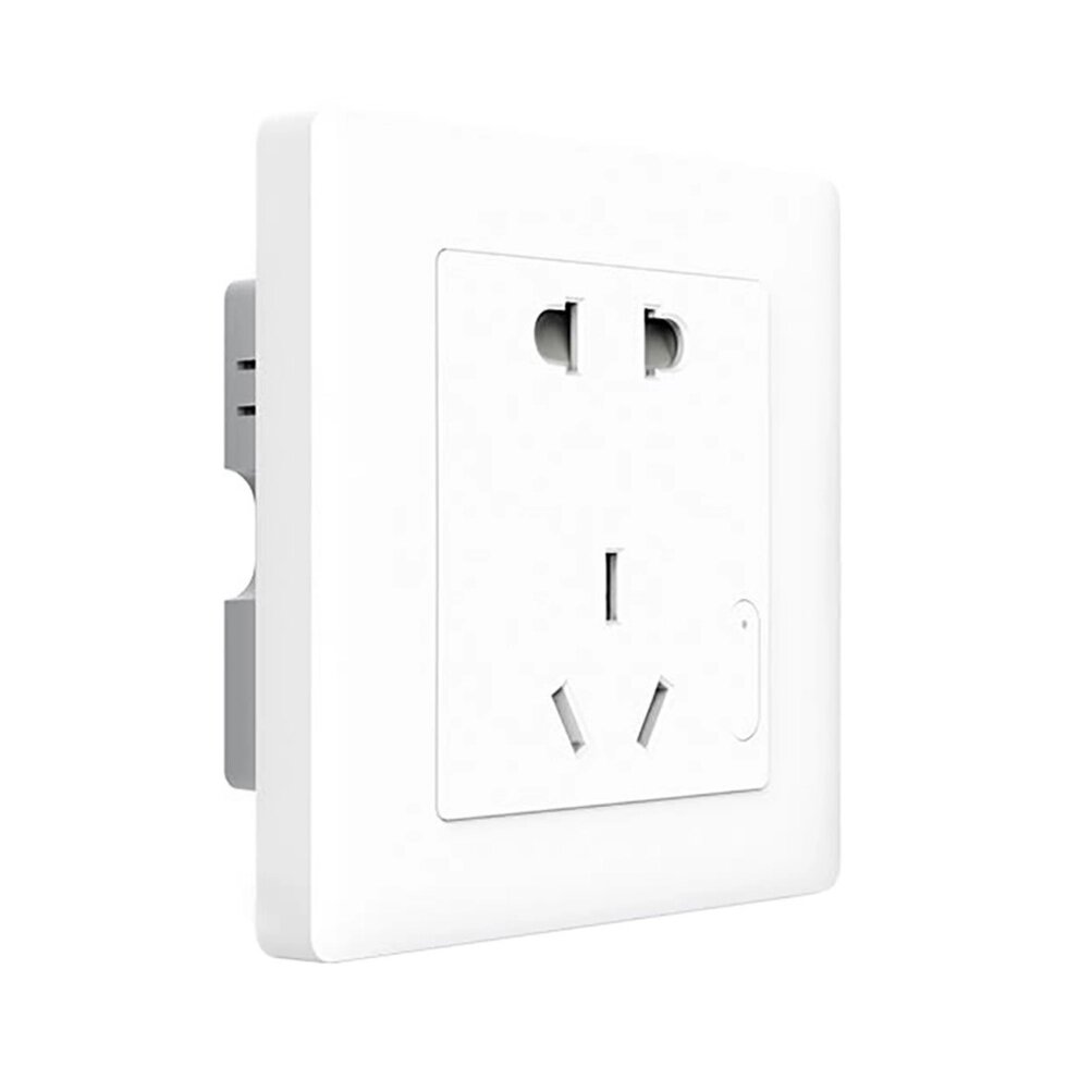 Розумна розетка Xiaomi Aqara Wall Outlet Socket ZigBee QBCZ11LM від компанії da1 - фото 1