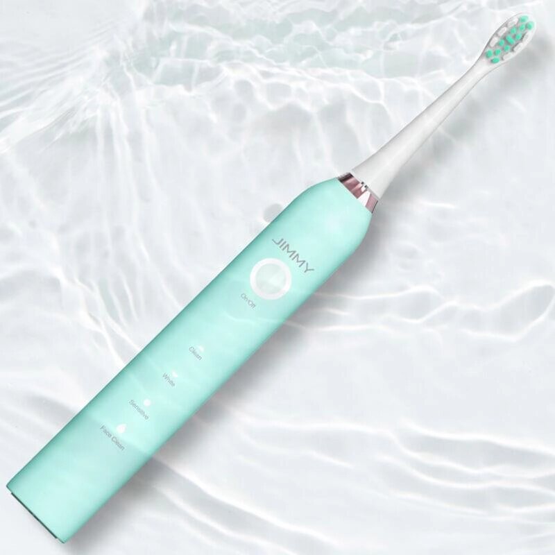 Розумна зубна електрощітка Jimmy T6 Electric Toothbrush with Face Clean блакитна від компанії da1 - фото 1