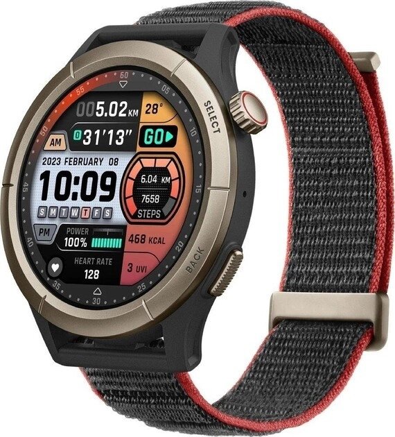 Розумний годинник Amazfit Cheetah Pro Run Track чорний від компанії da1 - фото 1