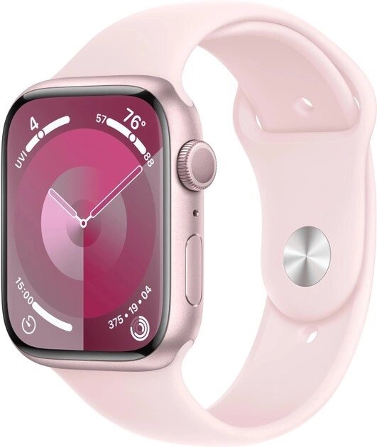 Розумний годинник Apple Watch Series 9 GPS 45mm Pink Aluminum Case (MR9H3) від компанії da1 - фото 1