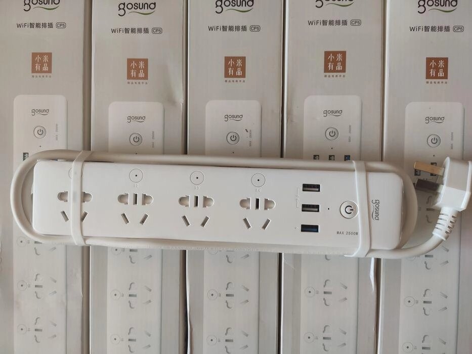 Розумний мережевий фільтр подовжувач Xiaomi Gosund Smart Power Strip CP5 від компанії da1 - фото 1