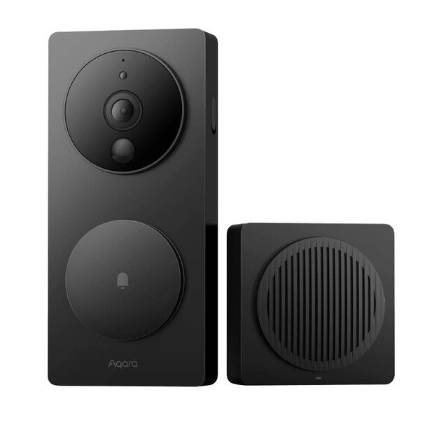 Розумний відеодзвінок Xiaomi Aqara G4 Smart Video Doorbell (ZNKSML01LM) від компанії da1 - фото 1