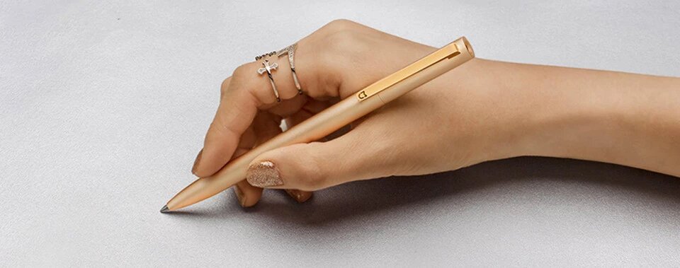 Ручка Xiaomi Мі Aluminum Rollerball Pen (MJJSQZB03XM, BZL4008TY) від компанії da1 - фото 1