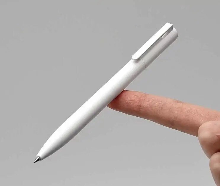 Ручка Xiaomi MiJia Mi Ink Gel Pen біла 1 штука від компанії da1 - фото 1