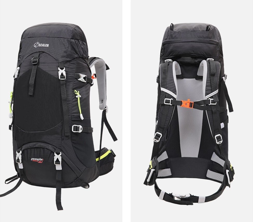 Рюкзак туристичний Xiaomi Yopin Skyler Outdoor Bag 50 літрів чорний (6972311348666) від компанії da1 - фото 1