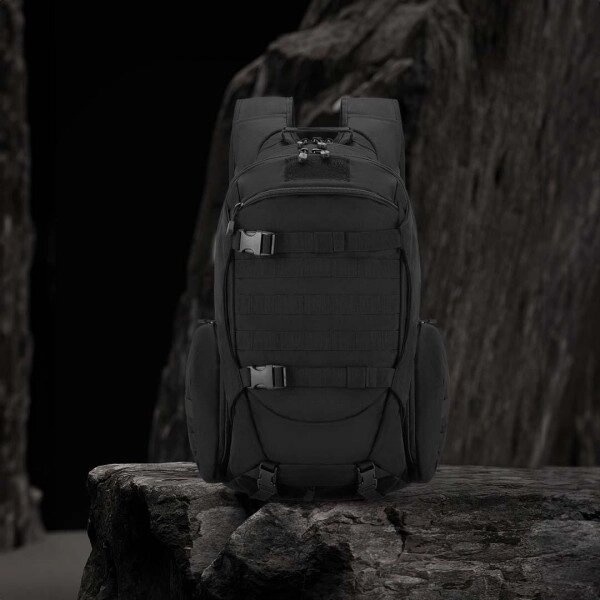 Рюкзак Xiaomi TANJIEZHE Explorer Large Capacity Outdoor Backpack чорний 3290541 від компанії da1 - фото 1