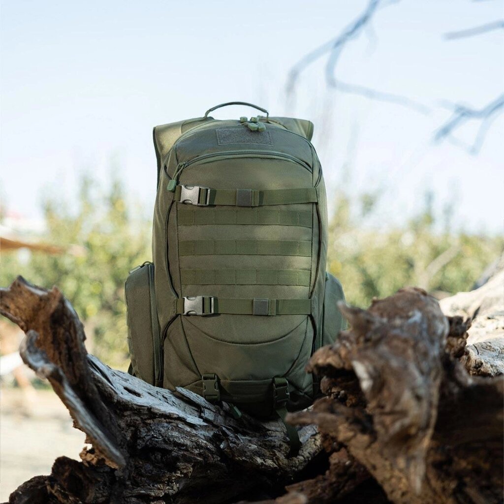 Рюкзак Xiaomi TANJIEZHE Explorer Large Capacity Outdoor Tactical Backpack 3291372 хакі від компанії da1 - фото 1