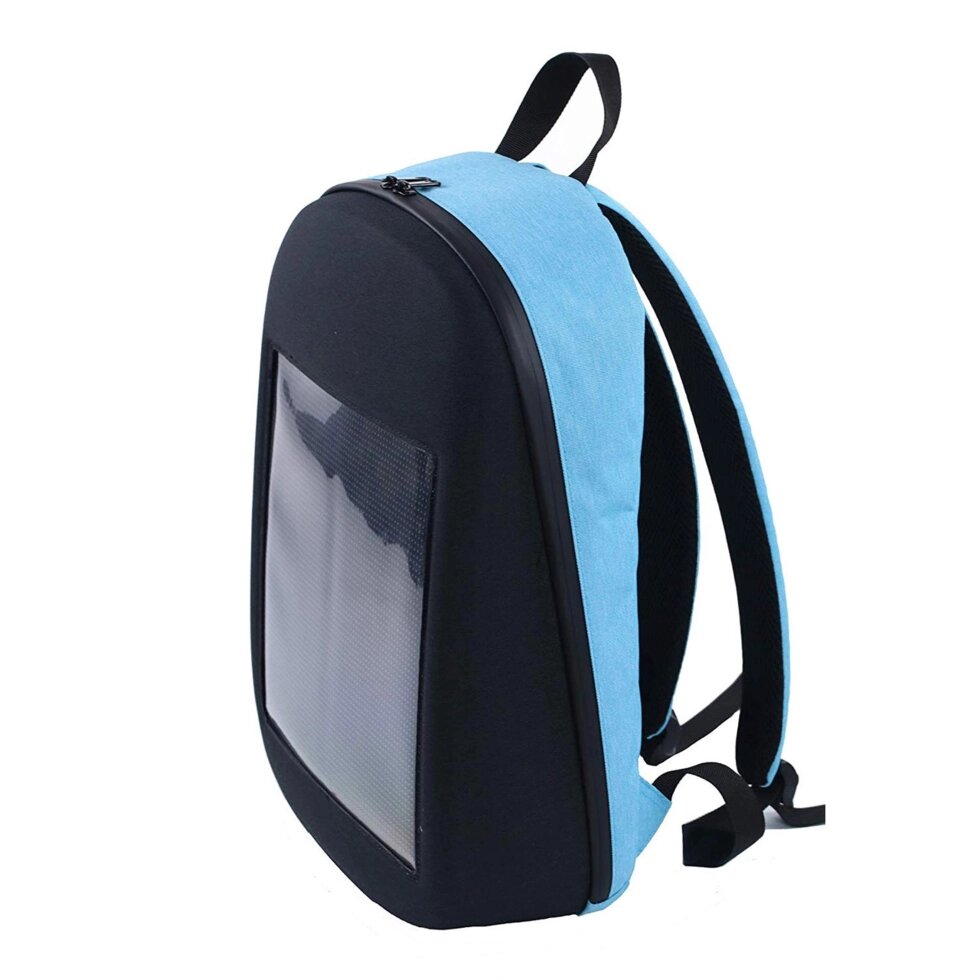 Рюкзак зі світлодіодним екраном 15.6' LED Bag Blue від компанії da1 - фото 1