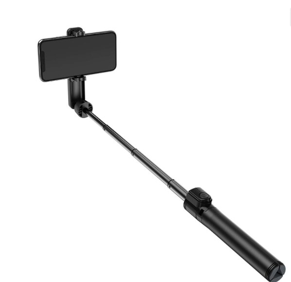 Селфi-монопод Borofone Leo BY5 wireless tripod stand Чорний від компанії da1 - фото 1