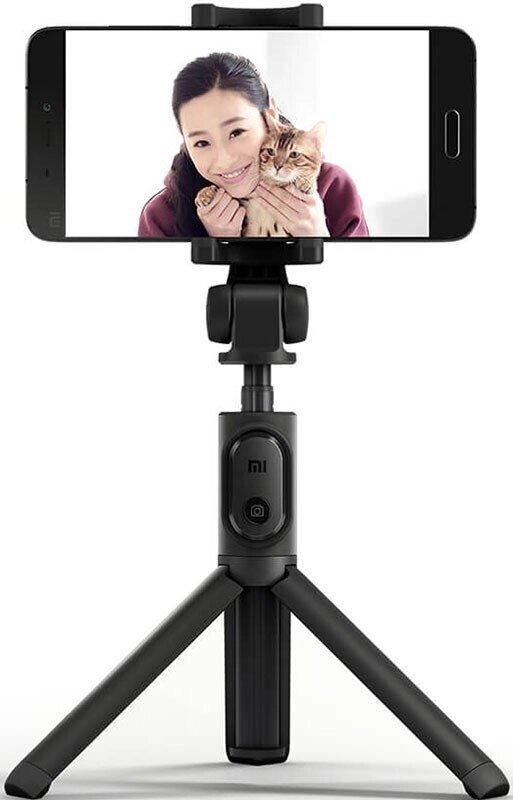 Селфи монопод трипод Xiaomi Selfie Stick Tripod Black FBA4053CN Bluetooth кнопка від компанії da1 - фото 1